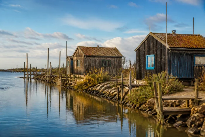 cabanes à la pointe du Salaison