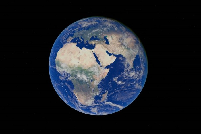 la Terre depuis l'espace