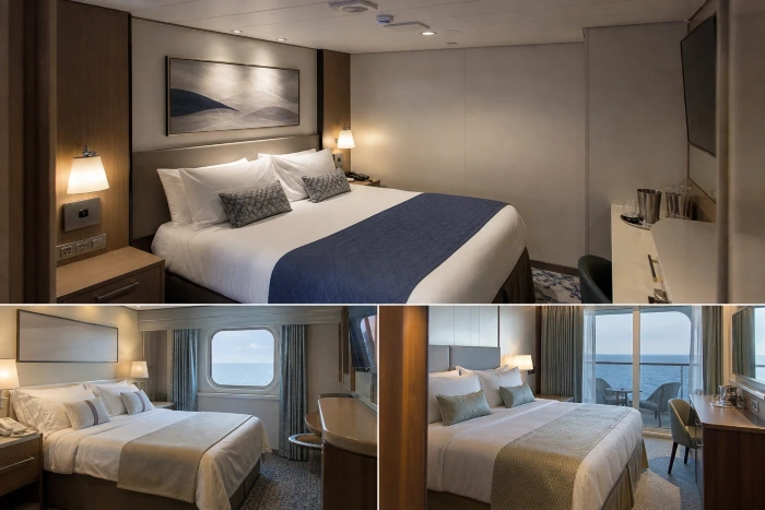 cabines dans le Queen Anne